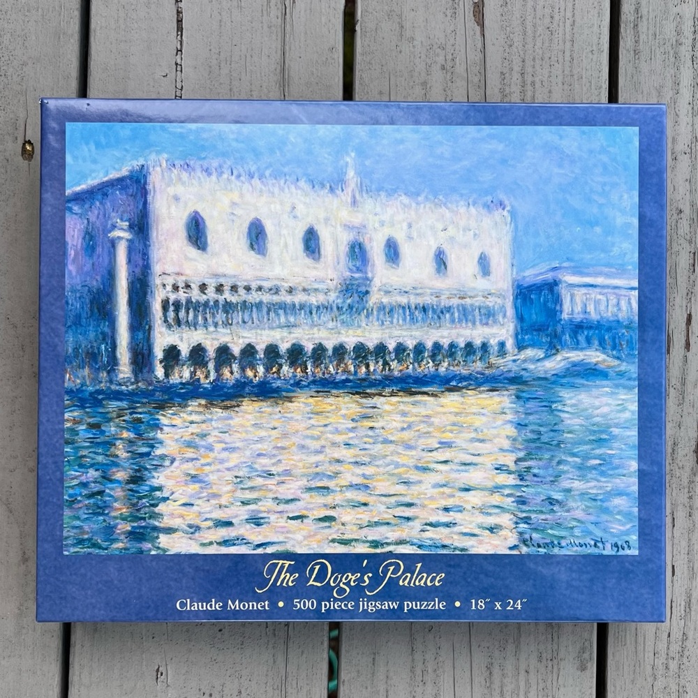 Claude Monet Doge’s Palace at Venice 500 Piece Jigsaw Puzzle